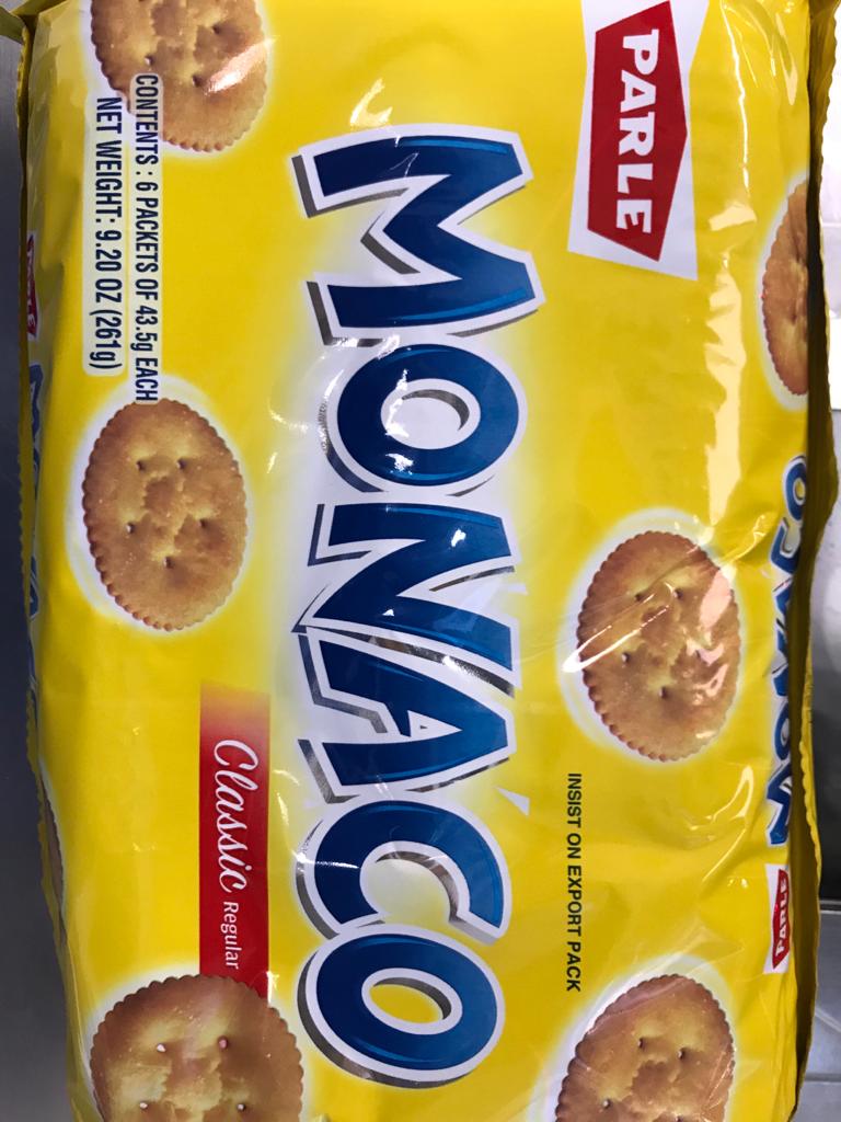 Monaco Biscuits Value Pack 261gm Parle